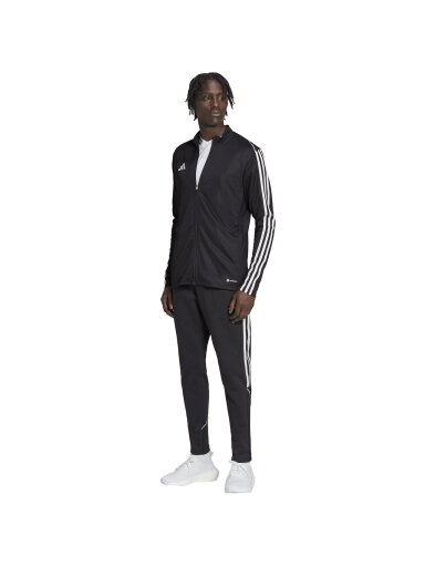 Vyriškos Adidas Tiro 23 League Sweat Tracksuit sportinis kostiumas, juodos HS3611