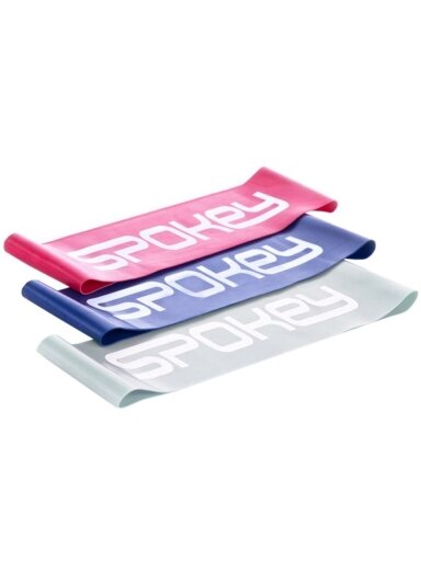 Spokey fitneso gumų rinkinys 50x5 cm 921007 Spokey fitneso gumų rinkinys 50x5 cm 921007