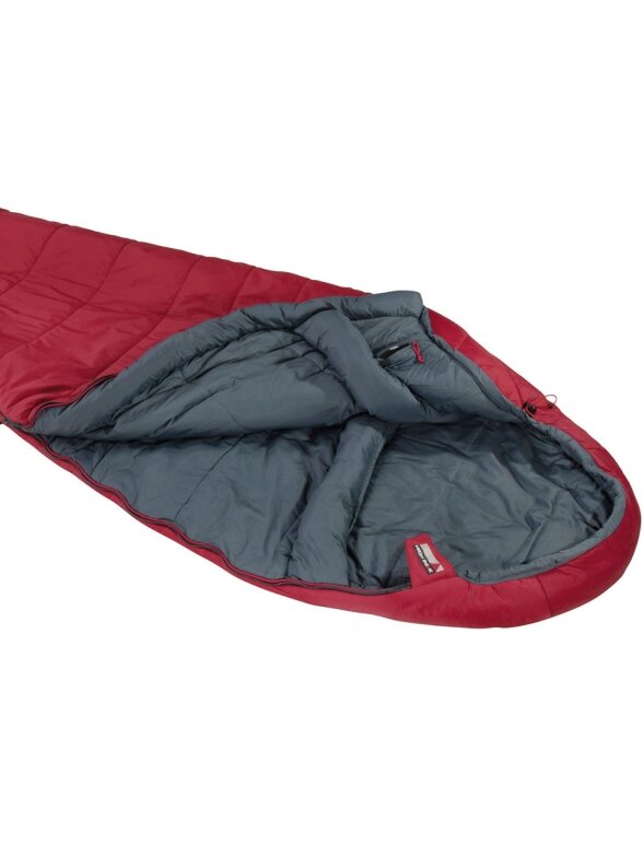 High Peak Hyperion 1M miegmaišis 210x80x50 cm bordo-pilka 23363 3