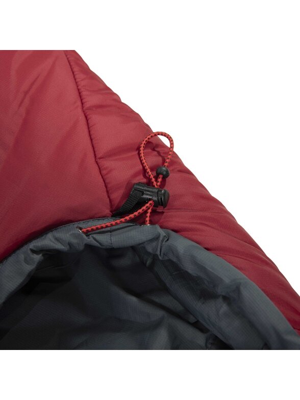 High Peak Hyperion 1M miegmaišis 210x80x50 cm bordo-pilka 23363 5