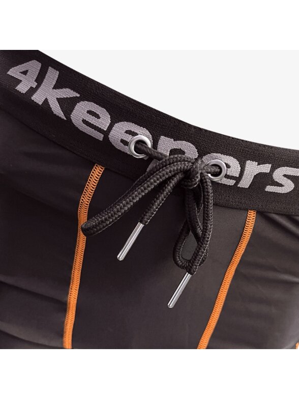 4Keepers Elite II GK Short vartininko šortai, juodi 3
