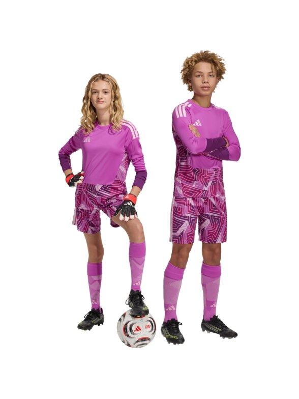 Adidas Tiro 26 Competition vaikiški šortai vartininkui, rožinės spalvos KC5470 5