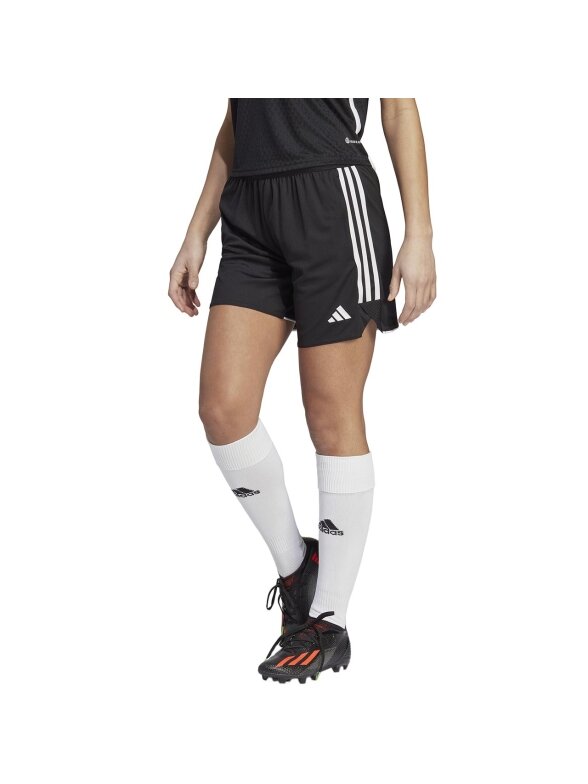 Adidas Tiro 23 League Training Ilgi moteriški šortai, juodi HS0323 2 Adidas Tiro 23 League Training Ilgi moteriški šortai, juodi HS0323 2