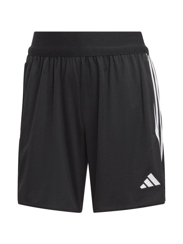 Adidas Tiro 23 League Training Ilgi moteriški šortai, juodi HS0323 Adidas Tiro 23 League Training Ilgi moteriški šortai, juodi HS0323