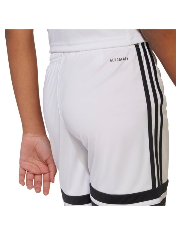 Adidas Squadra 25 šortai vaikams balti JJ2422 4