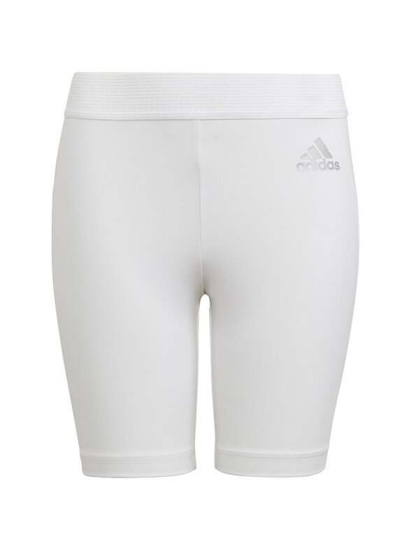 Adidas Techfit Tights vaikiški šortai, balti H23163 Adidas Techfit Tights vaikiški šortai, balti H23163