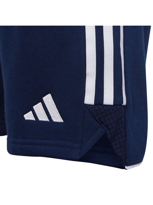 Adidas Tiro 23 League Sweat vaikiški šortai, tamsiai mėlyni HS3596 3 Adidas Tiro 23 League Sweat vaikiški šortai, tamsiai mėlyni HS3596 3