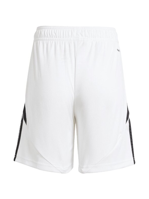 Adidas Tiro 24 vaikiški šortai, balti ir juodi IR9370 1 Adidas Tiro 24 vaikiški šortai, balti ir juodi IR9370 1