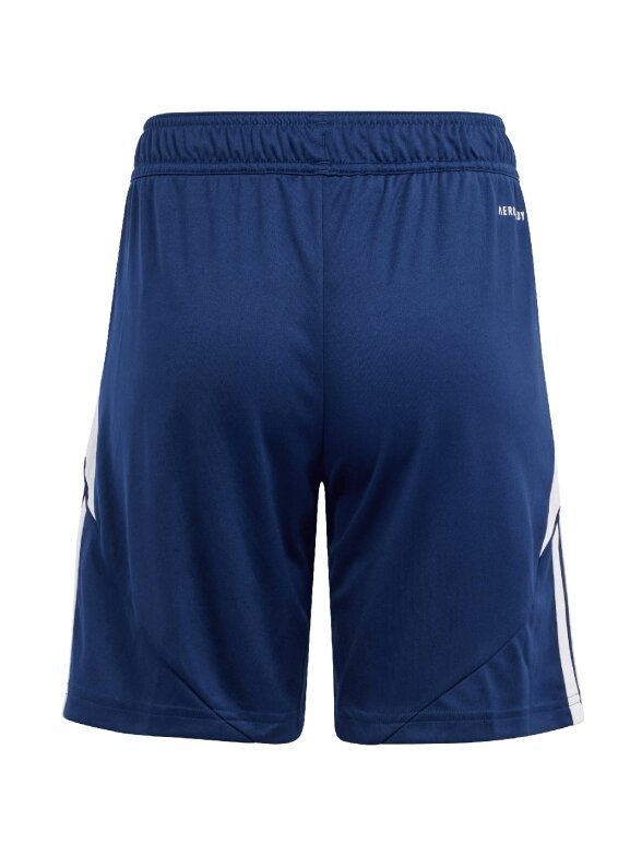 Adidas Tiro 24 vaikiški šortai, tamsiai mėlyni IR9369 1 Adidas Tiro 24 vaikiški šortai, tamsiai mėlyni IR9369 1
