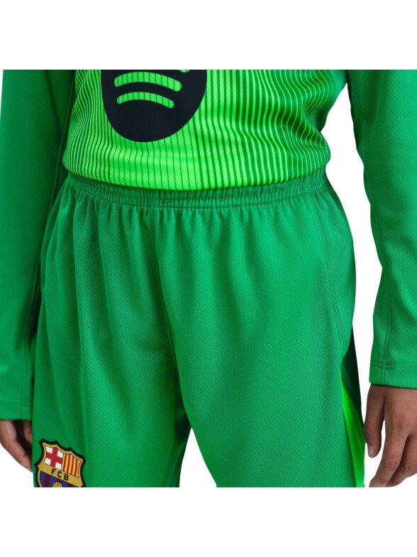 Nike FC Barcelona 2025/26 Stadium Goalkeeper šortai vaikams žali HQ0475 310 2 Nike FC Barcelona 2025/26 Stadium Goalkeeper šortai vaikams žali HQ0475 310 2