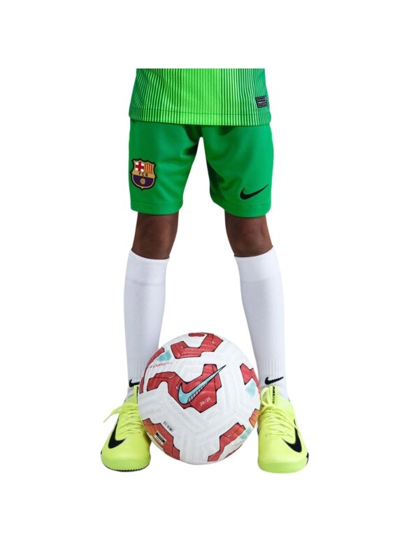 Nike FC Barcelona 2025/26 Stadium Goalkeeper šortai vaikams žali HQ0475 310 Nike FC Barcelona 2025/26 Stadium Goalkeeper šortai vaikams žali HQ0475 310
