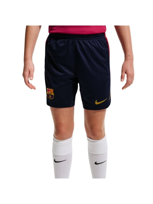 Nike FC Barcelona Strike vaikiški šortai, tamsiai mėlyni, II2708 498 Nike FC Barcelona Strike vaikiški šortai, tamsiai mėlyni, II2708 498