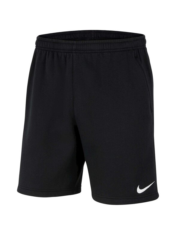 Nike Flecee Park 20 Trumpi vaikiški šortai KZ, juodi CW6932 010 Nike Flecee Park 20 Trumpi vaikiški šortai KZ, juodi CW6932 010
