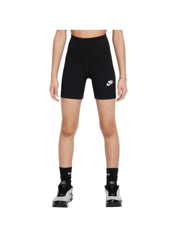 Nike Sportswear Klasikiniai vaikiški šortai juodi FZ5581 010 Nike Sportswear Klasikiniai vaikiški šortai juodi FZ5581 010