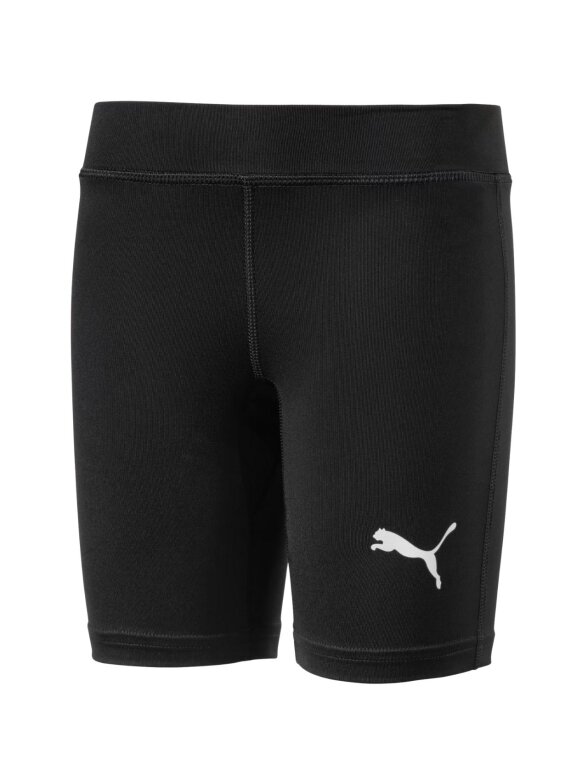 Puma Liga Baselayer Tight vaikiškos glaudžios šortai juodi 655937 03 Puma Liga Baselayer Tight vaikiškos glaudžios šortai juodi 655937 03