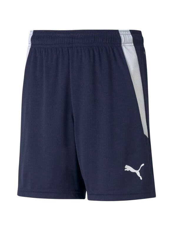 Puma teamLIGA Shorts Jr vaikiški šortai, tamsiai mėlyni 704931 06 Puma teamLIGA Shorts Jr vaikiški šortai, tamsiai mėlyni 704931 06