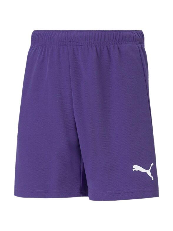 Puma teamRISE Short JR vaikiški šortai violetiniai 704943 10 Puma teamRISE Short JR vaikiški šortai violetiniai 704943 10