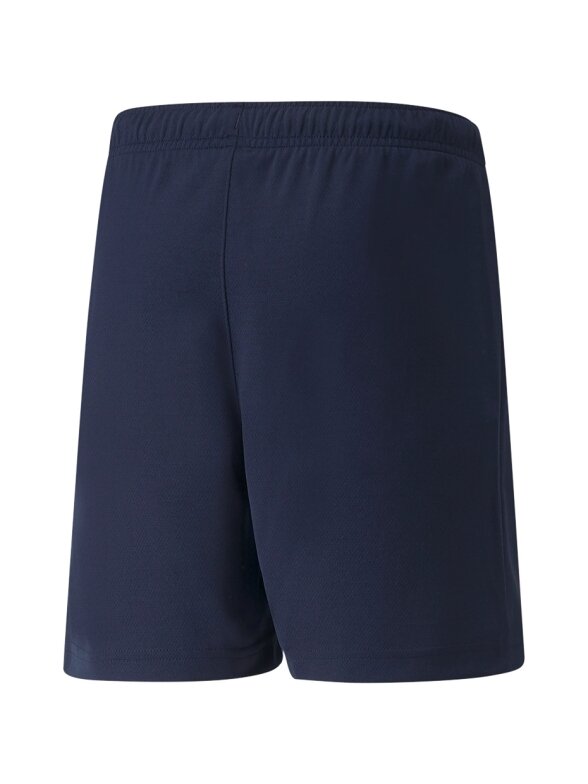 Puma teamRISE Short Jr vaikiški šortai, tamsiai mėlyni 704943 06 1 Puma teamRISE Short Jr vaikiški šortai, tamsiai mėlyni 704943 06 1