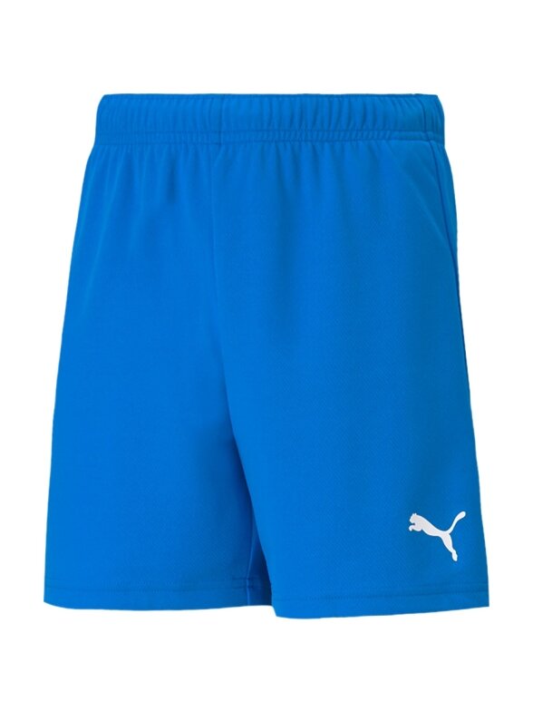 Puma teamRISE Short Jr vaikiški šortai mėlyni 704943 02 Puma teamRISE Short Jr vaikiški šortai mėlyni 704943 02