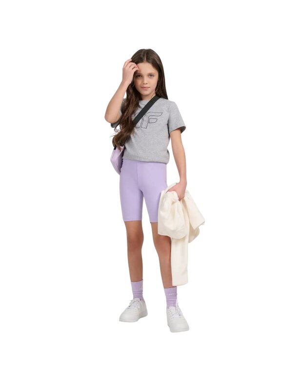 Šortai mergaitėms 4F CAS F028 violetinė 4FJWSS26TSTIF028 51S 6 Šortai mergaitėms 4F CAS F028 violetinė 4FJWSS26TSTIF028 51S 6