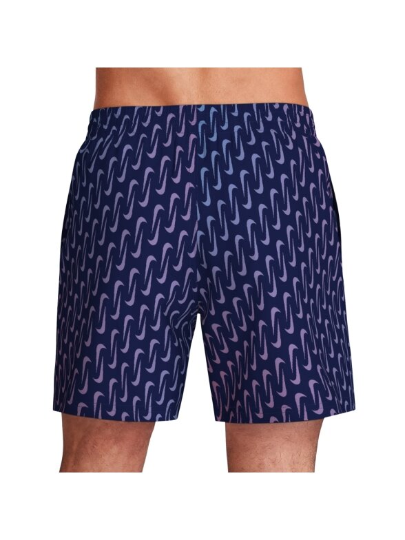 Nike Breaker Swoosh Link Midnig maudymosi šortai tamsiai mėlyna-rožinė-violetinė NESSG577 440 1
