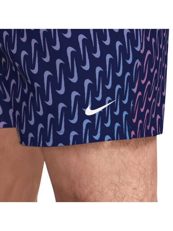 Nike Breaker Swoosh Link Midnig maudymosi šortai tamsiai mėlyna-rožinė-violetinė NESSG577 440 3