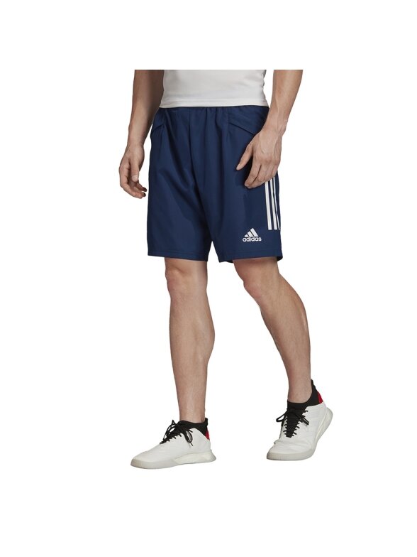 Adidas Condivo 20 DT Trumpi vyriški šortai, tamsiai mėlynos ir baltos spalvos ED9227 2 Adidas Condivo 20 DT Trumpi vyriški šortai, tamsiai mėlynos ir baltos spalvos ED9227 2