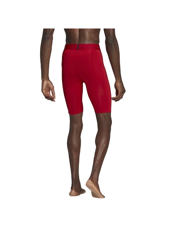 Vyriški šortai adidas Techfit Aeroready Short Tights raudonos spalvos HP0616 1
