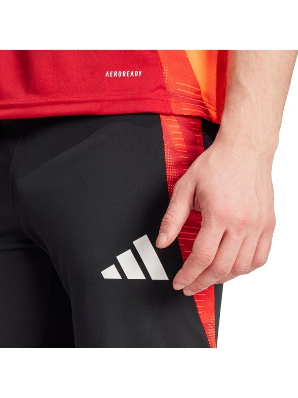 Adidas Tiro 24 Competition 1/2 vyriški šortai juodos ir raudonos spalvos IR5491 4