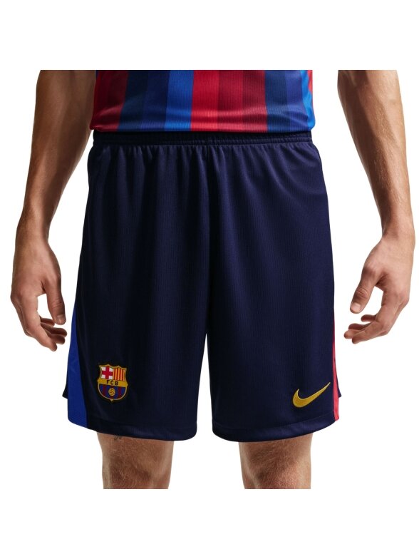 Nike FC Barcelona 2026/27 Stadium Home vyriški šortai tamsiai mėlyni II1947 498 2