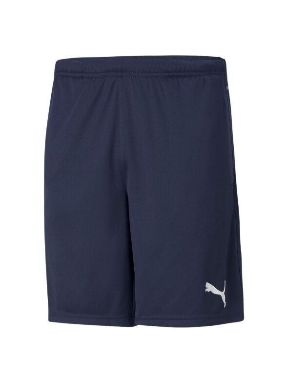 Puma teamRISE Training Shorts vyriški šortai, tamsiai mėlyni 657336 06 Puma teamRISE Training Shorts vyriški šortai, tamsiai mėlyni 657336 06