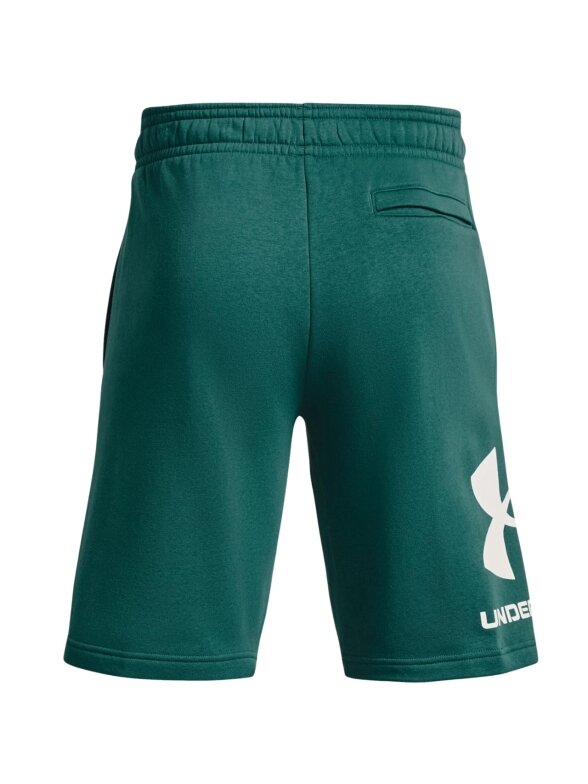 Vyriški šortai Under Armour Rival FLC Big Logo Shorts žalia 1357118 722 1 Vyriški šortai Under Armour Rival FLC Big Logo Shorts žalia 1357118 722 1