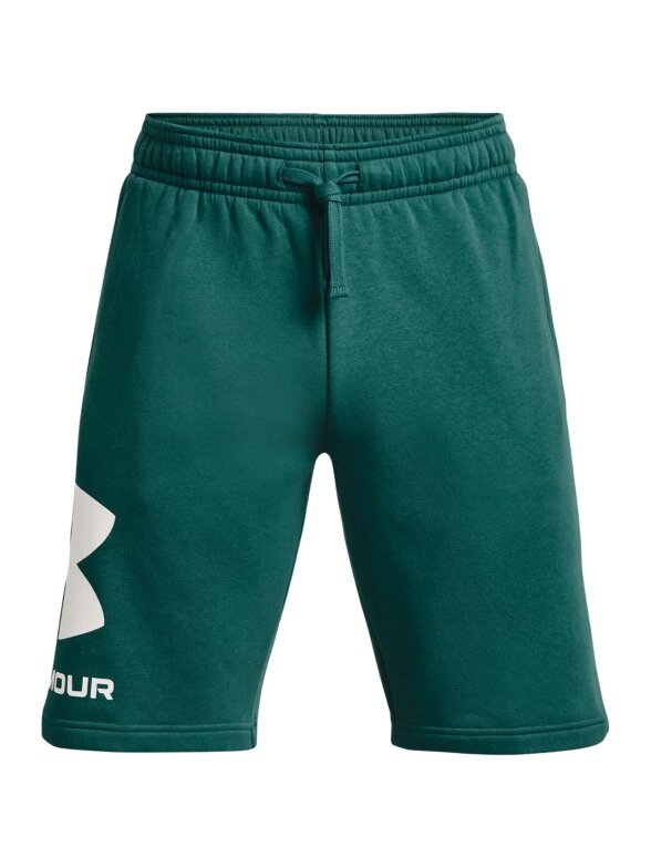 Vyriški šortai Under Armour Rival FLC Big Logo Shorts žalia 1357118 722