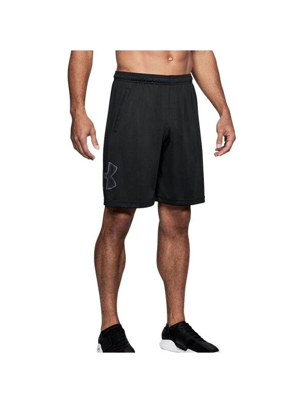 Under Armour Tech Graphic Short vyriški šortai juodi 1306443 001 2
