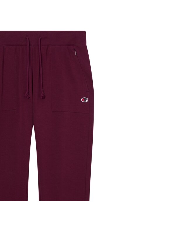 Champion Slim Pants moteriškos kelnės, bordo 118041 RS522 4