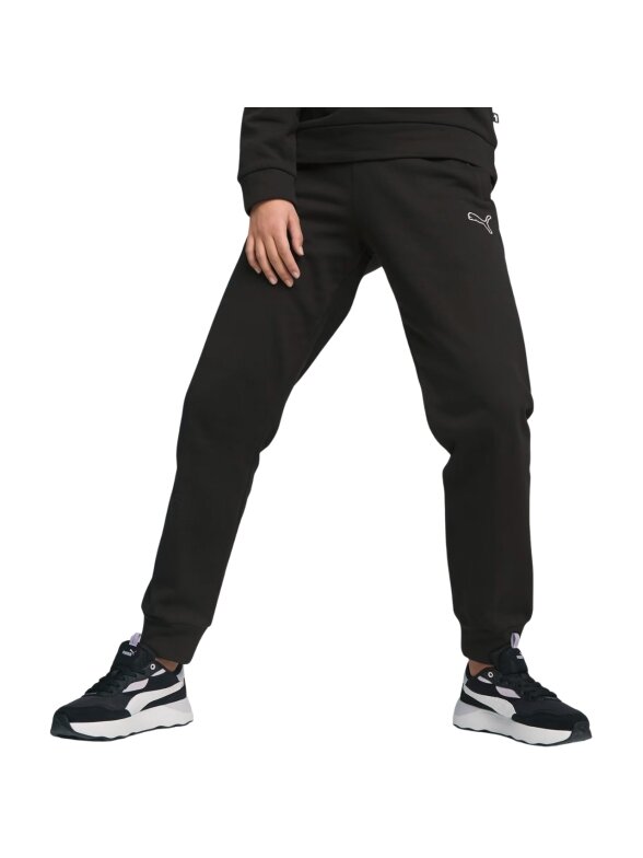 Puma Better Essentials moteriškos kelnės juodos 676805 01 Puma Better Essentials moteriškos kelnės juodos 676805 01