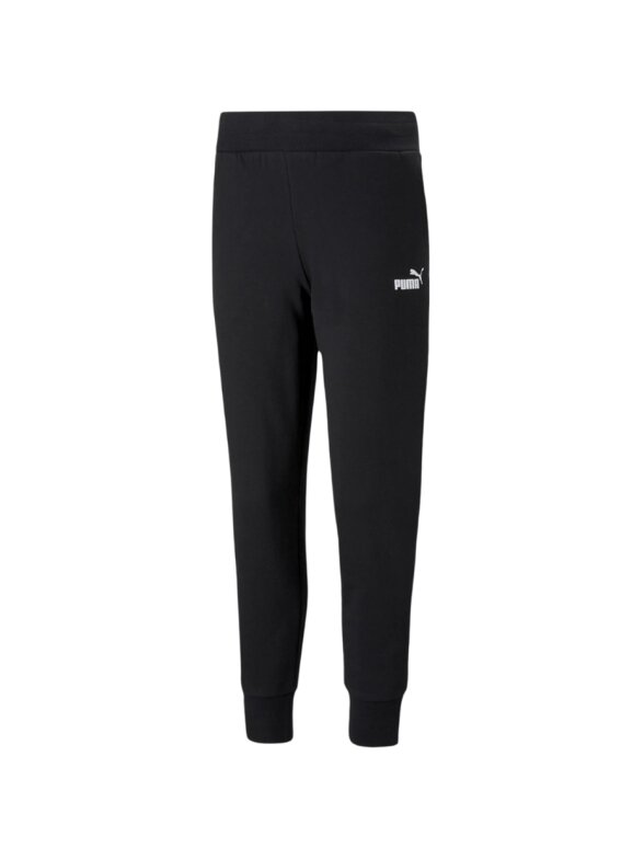 Puma ESS Sweatpants FL moteriškos kelnės juodos 586839 01 Puma ESS Sweatpants FL moteriškos kelnės juodos 586839 01