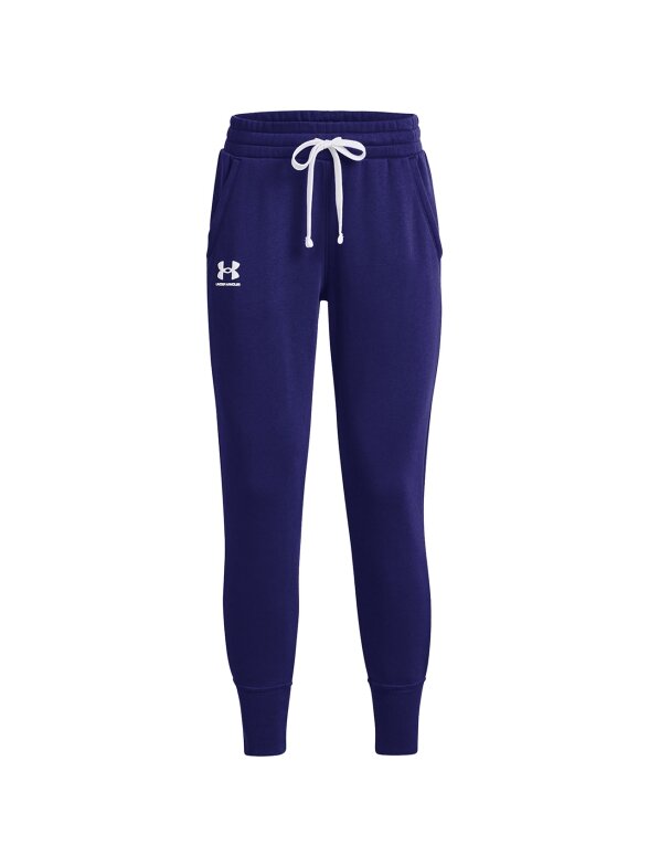 Under Armour Rival Fleece moteriškos kelnės, tamsiai mėlynos 1356416 468 Under Armour Rival Fleece moteriškos kelnės, tamsiai mėlynos 1356416 468