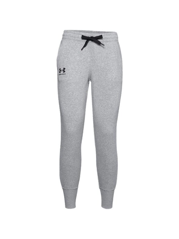 Under Armour Rival Fleece moteriškos kelnės, pilkos spalvos 1356416 035 Under Armour Rival Fleece moteriškos kelnės, pilkos spalvos 1356416 035