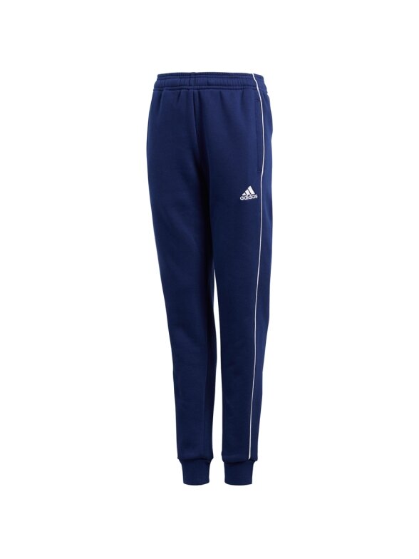 Adidas Core 18 Sweat JUNIOR vaikiškos kelnės, tamsiai mėlynos CV3958