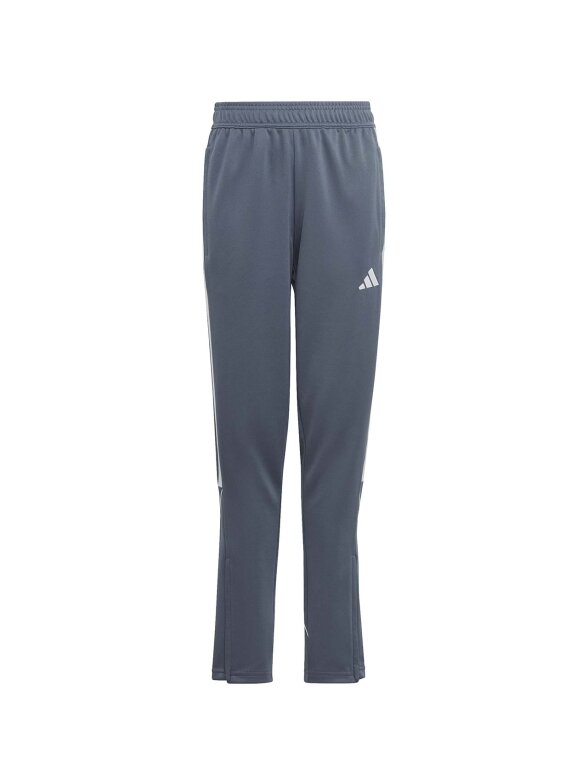 Adidas Tiro 23 League vaikiškos kelnės, pilkos IB8481 Adidas Tiro 23 League vaikiškos kelnės, pilkos IB8481