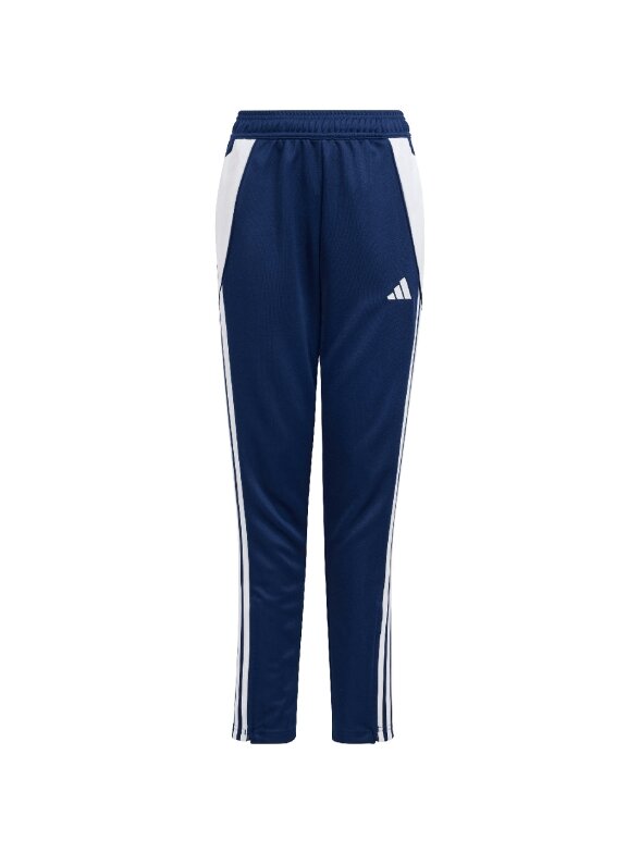 Adidas Tiro 24 Slim Training vaikiškos kelnės, tamsiai mėlynos IS1001 Adidas Tiro 24 Slim Training vaikiškos kelnės, tamsiai mėlynos IS1001