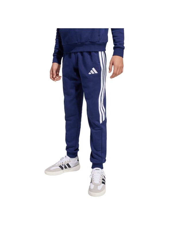 Adidas Tiro 26 League Sweat kelnės vaikams tamsiai mėlynos JY9673 Adidas Tiro 26 League Sweat kelnės vaikams tamsiai mėlynos JY9673