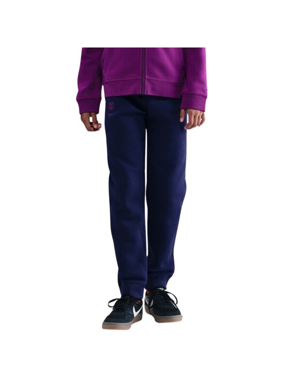 Nike FC Barcelona 25/26 Tech Fleece vaikiškos kelnės, tamsiai mėlynos HM4108 594 Nike FC Barcelona 25/26 Tech Fleece vaikiškos kelnės, tamsiai mėlynos HM4108 594
