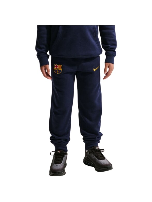Nike FC Barcelona Club vaikiškos kelnės, tamsiai mėlynos II3962 498 Nike FC Barcelona Club vaikiškos kelnės, tamsiai mėlynos II3962 498