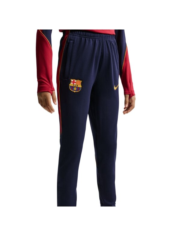 Nike FC Barcelona Strike vaikiškos kelnės tamsiai mėlynos spalvos II2809 498 2
