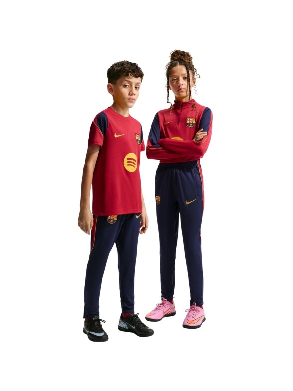Nike FC Barcelona Strike vaikiškos kelnės tamsiai mėlynos spalvos II2809 498 6 Nike FC Barcelona Strike vaikiškos kelnės tamsiai mėlynos spalvos II2809 498 6