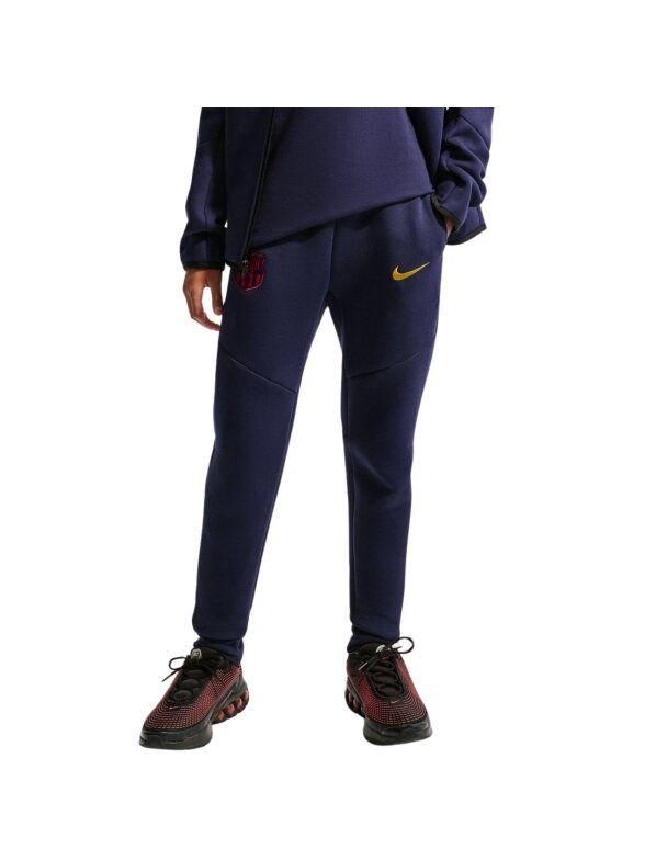 Nike FC Barcelona Tech Fleece vaikiškos kelnės, tamsiai mėlynos, II3728 498 Nike FC Barcelona Tech Fleece vaikiškos kelnės, tamsiai mėlynos, II3728 498