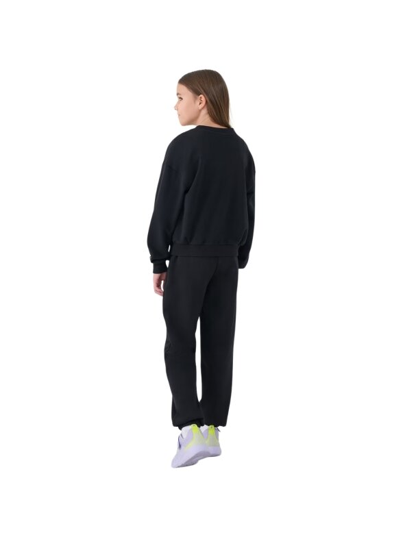4F Kelnės merginoms CAS F0950 tamsiai juoda 3 4F Kelnės merginoms CAS F0950 tamsiai juoda 3