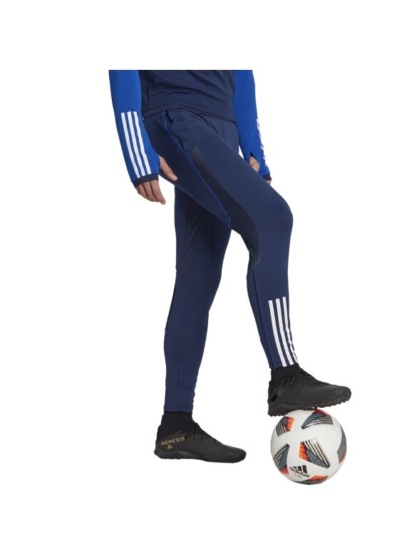Adidas Tiro 23 Competition Training vyriškos kelnės, tamsiai mėlynos HK7652